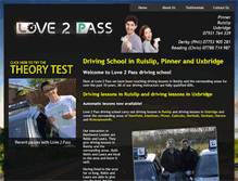 Tablet Screenshot of love2pass.co.uk